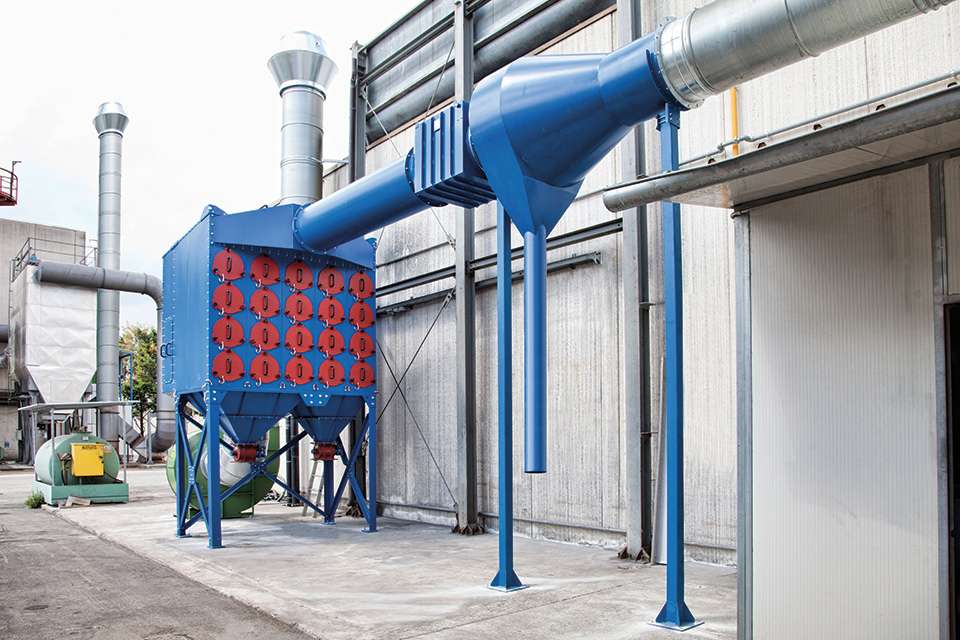 Depolveratore atex di  nuova tecnologia